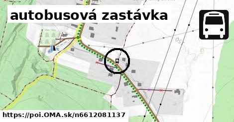 autobusová zastávka