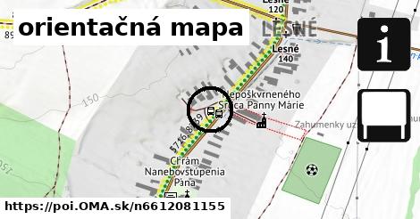 orientačná mapa