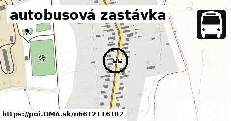 autobusová zastávka