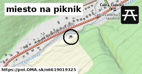 miesto na piknik