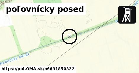 poľovnícky posed