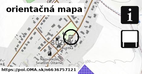 orientačná mapa