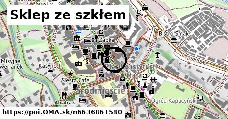 Sklep ze szkłem