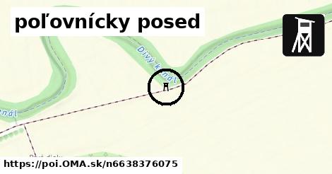 poľovnícky posed