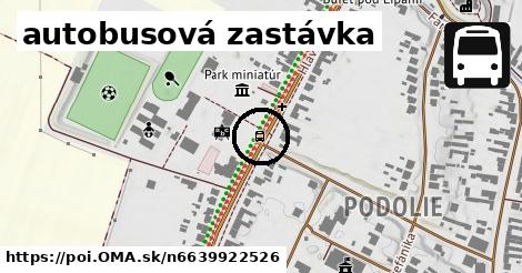 autobusová zastávka