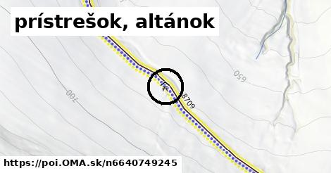 prístrešok, altánok