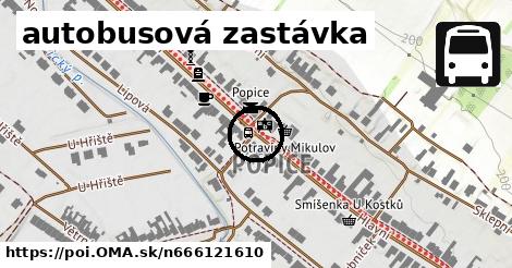 autobusová zastávka