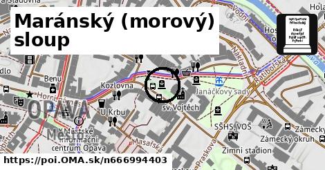 Maránský (morový) sloup