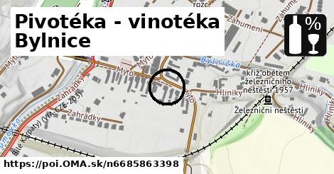 Pivotéka - vinotéka Bylnice