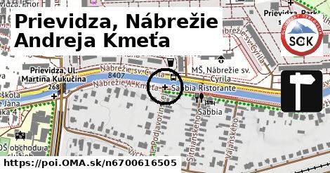 Prievidza, Nábrežie Andreja Kmeťa