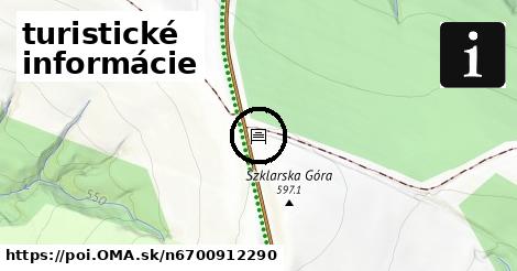 turistické informácie