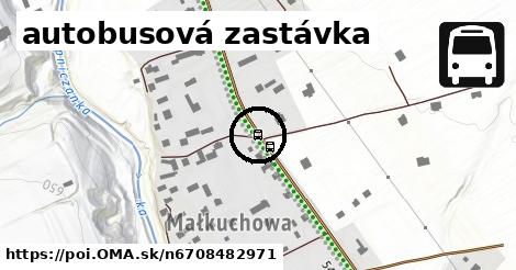 autobusová zastávka