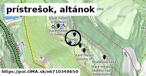 prístrešok, altánok