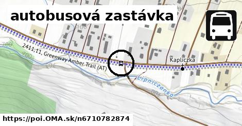 autobusová zastávka