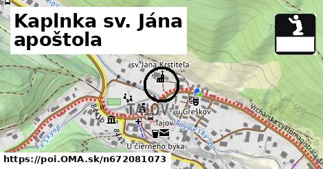 Kaplnka sv. Jána apoštola