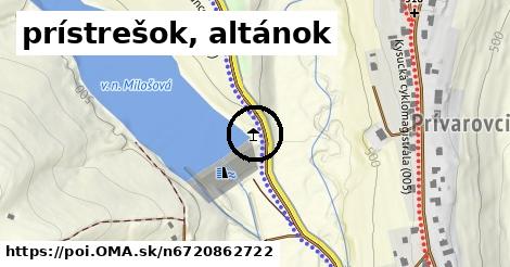 prístrešok, altánok