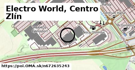 Electro World, Centro Zlín