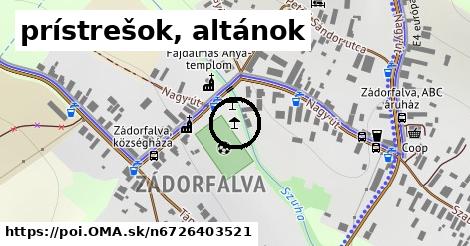 prístrešok, altánok