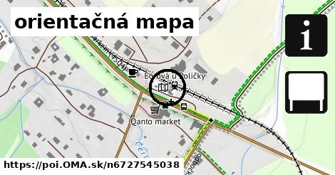 orientačná mapa