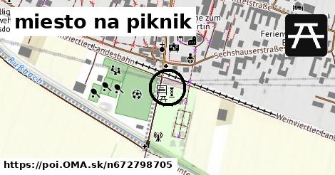 miesto na piknik