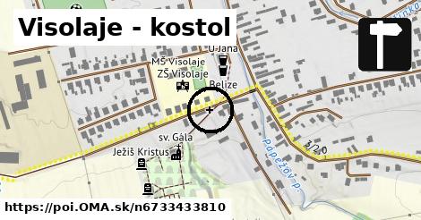 Visolaje - kostol