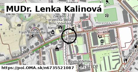MUDr. Lenka Kalinová