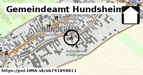 Gemeindeamt Hundsheim