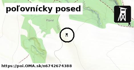 poľovnícky posed