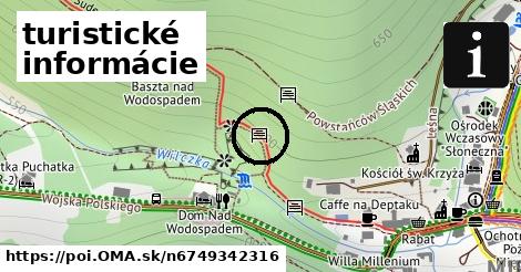 turistické informácie