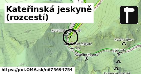 Kateřinská jeskyně (rozcestí)