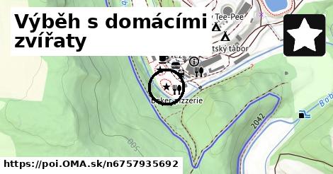 Výběh s domácími zvířaty