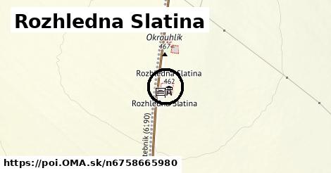 Rozhledna Slatina