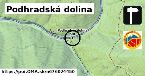 Podhradská dolina