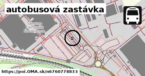 autobusová zastávka