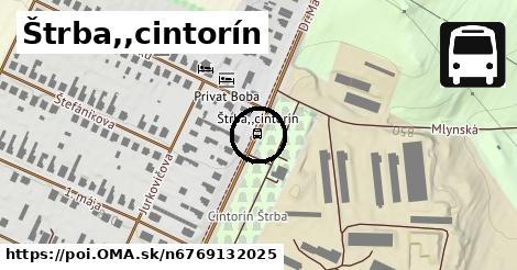 Štrba,,cintorín