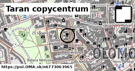 Taran copycentrum