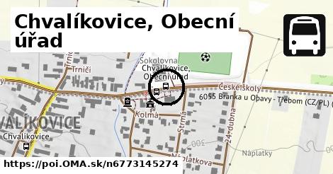 Chvalíkovice, Obecní úřad