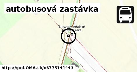 autobusová zastávka