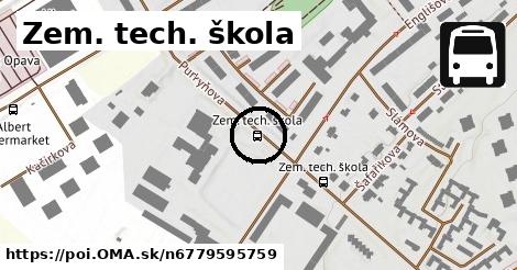 Zem. tech. škola