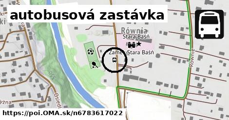 autobusová zastávka