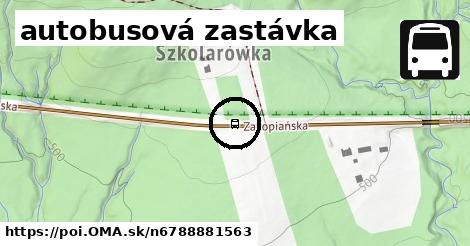 autobusová zastávka