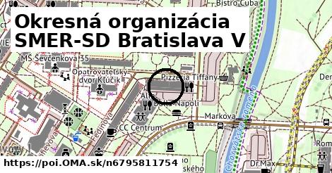 Okresná organizácia SMER-SD Bratislava V