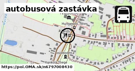 autobusová zastávka