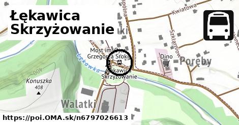 Łękawica Skrzyżowanie