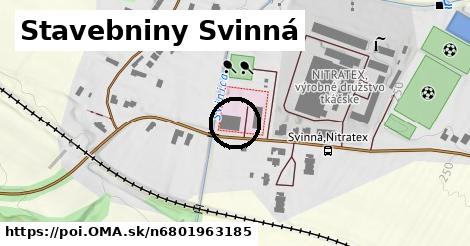 Stavebniny Svinná