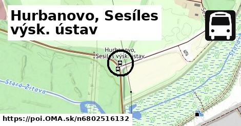 Hurbanovo, Sesíles výsk. ústav