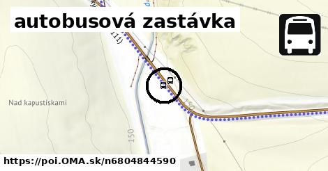 autobusová zastávka