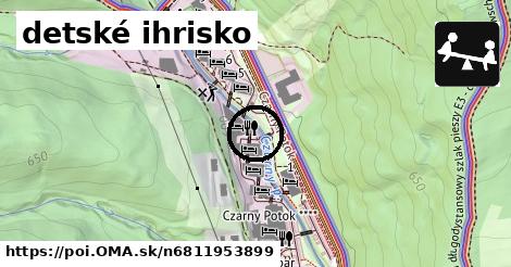 detské ihrisko