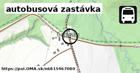 autobusová zastávka