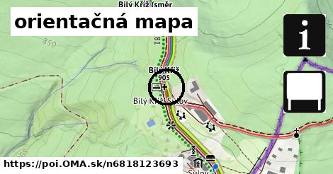 orientačná mapa